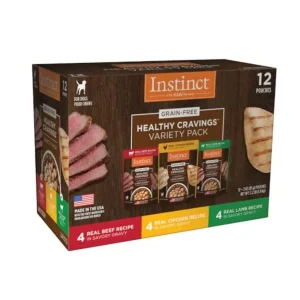 Healthy Cravings Grain Free Recipe Variety Pack of 12 Natural Wet Dog Food