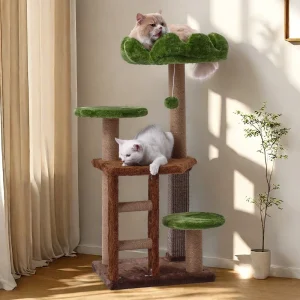 Green Staircase Cat Tower